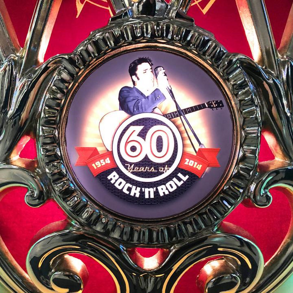 Rock-Ola Bubbler Elvis CD Jukebox – Black – Game Table Champ Rock-Ola Bubbler Elvis CD Jukebox – Black – Game Table Champ