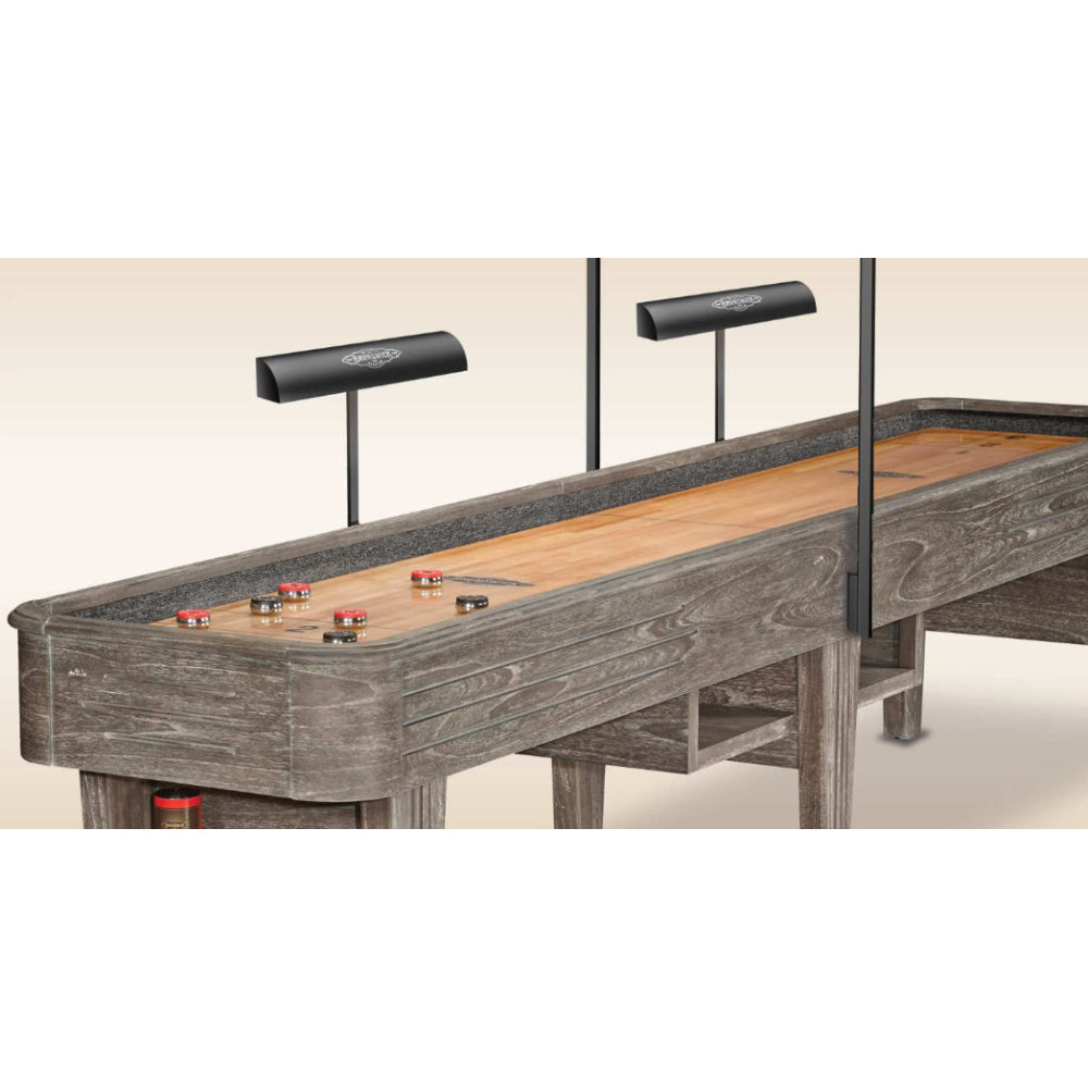 Brunswick Shuffleboard Lights Black Set of 2 Game Table Champ