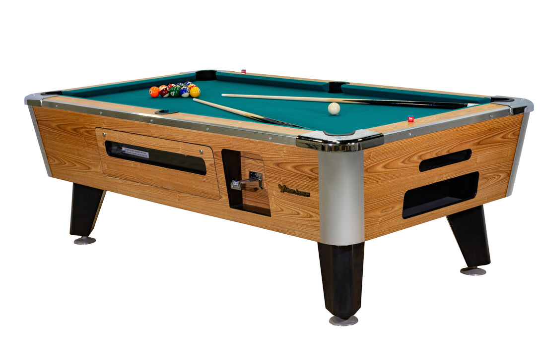 Coin Pool Table 6-8 ft | Great American Monarch