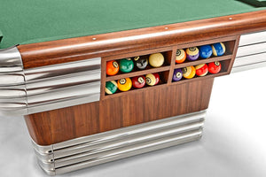 Brunswick Centennial Pool Table in Rosewood Chrome