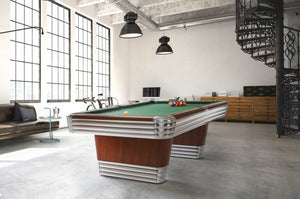 Brunswick Centennial Pool Table in Rosewood Chrome