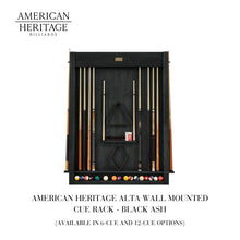 American Heritage Alta Pool Table - Black Ash