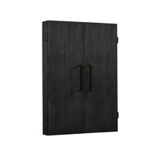 American Heritage Alta Dartboard Cabinet - Black Ash