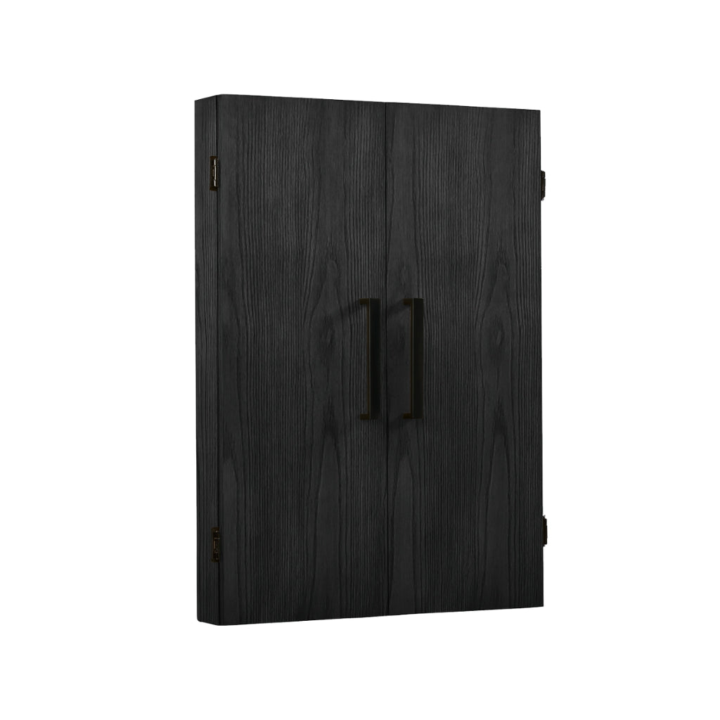 American Heritage Alta Dartboard Cabinet - Black Ash