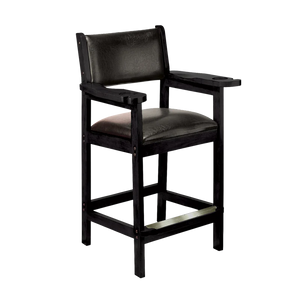 American Heritage Cushion Back & Seat Spectator Chair - Black