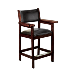 American Heritage Cushion Back & Seat Spectator Chair - Cherry