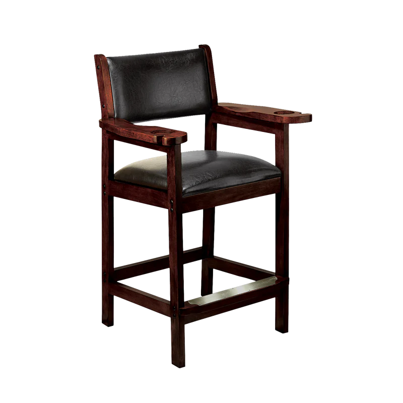 American Heritage Cushion Back & Seat Spectator Chair - Cherry