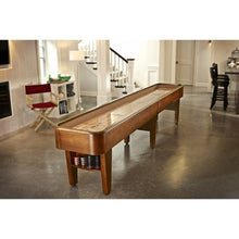 Brunswick Concord 12'  2-Piece Playfield Shuffleboard Table - Chestnut