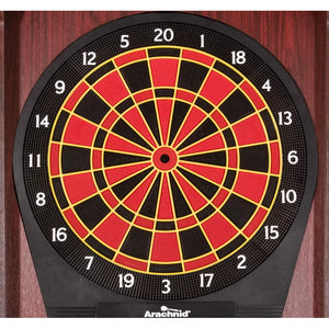 American Heritage Arachnid  Arcade Standup Cabinet w/ Cricket Pro 800 Electronic Dartboard