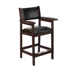 American Heritage Cushion Back & Seat Spectator Chair - Espresso