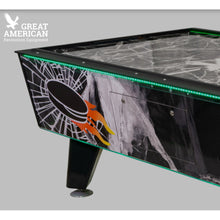 Arcade Commercial Air Hockey Table  7' | Great American - Black Ice