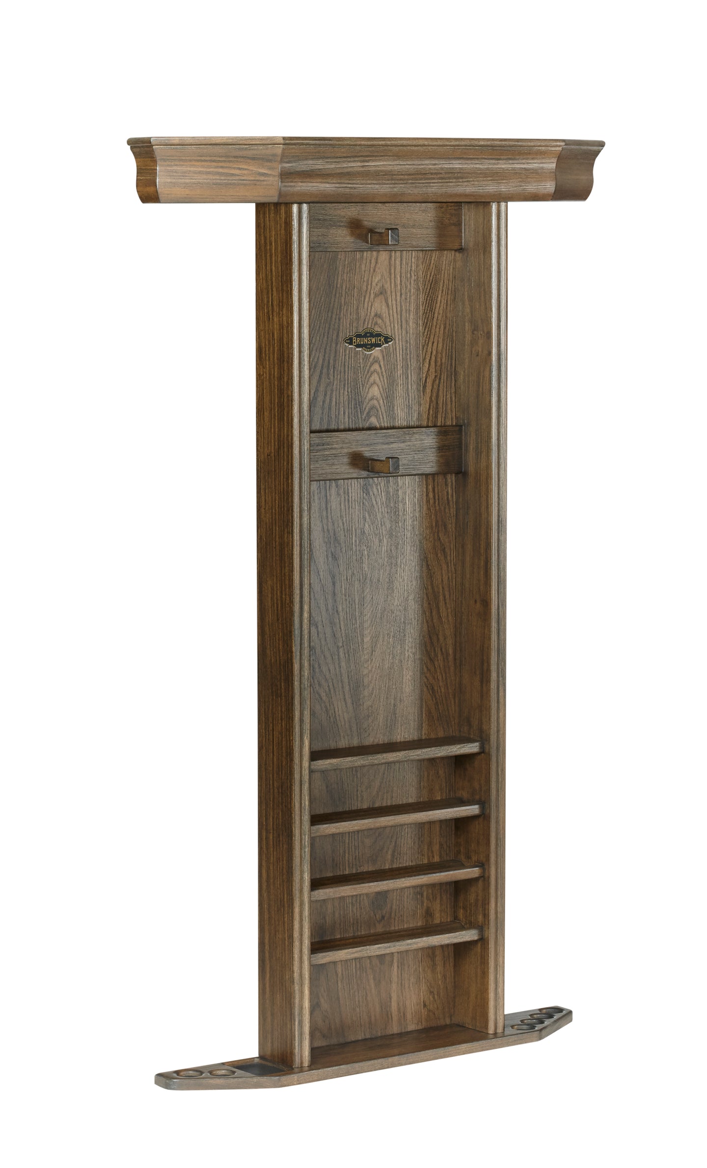 Brunswick Heritage Wall Rack - Coffee