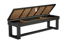 American Heritage Lanai Outdoor Bench - Obsidian Black