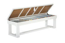 American Heritage Lanai Outdoor Bench - Pearl White