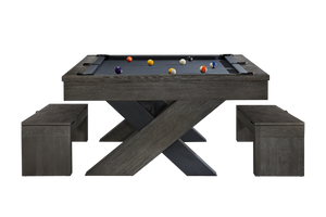 American Heritage Halifax 8' Pool Table - Charcoal