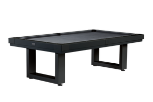 American Heritage Lanai 8' Outdoor Pool Table - Obsidian Black