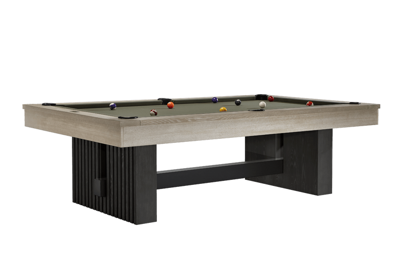 American Heritage Vancouver Pool Table - Natural And Black Ash