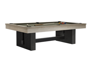 American Heritage Vancouver Pool Table - Natural And Black Ash