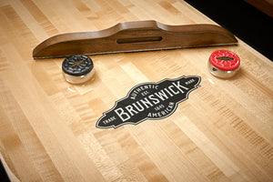 Brunswick Parsons Shuffleboard Table - Natural Dry Oak