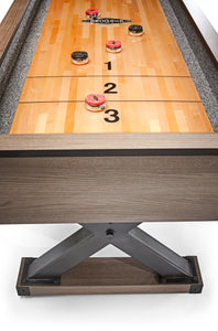 Brunswick Premier 12' Shuffleboard Table - Weathered Oak