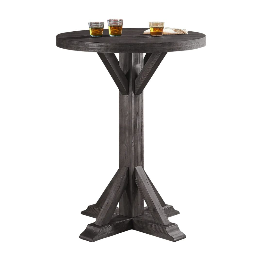 American Heritage Bristol Pub Table - Charcoal