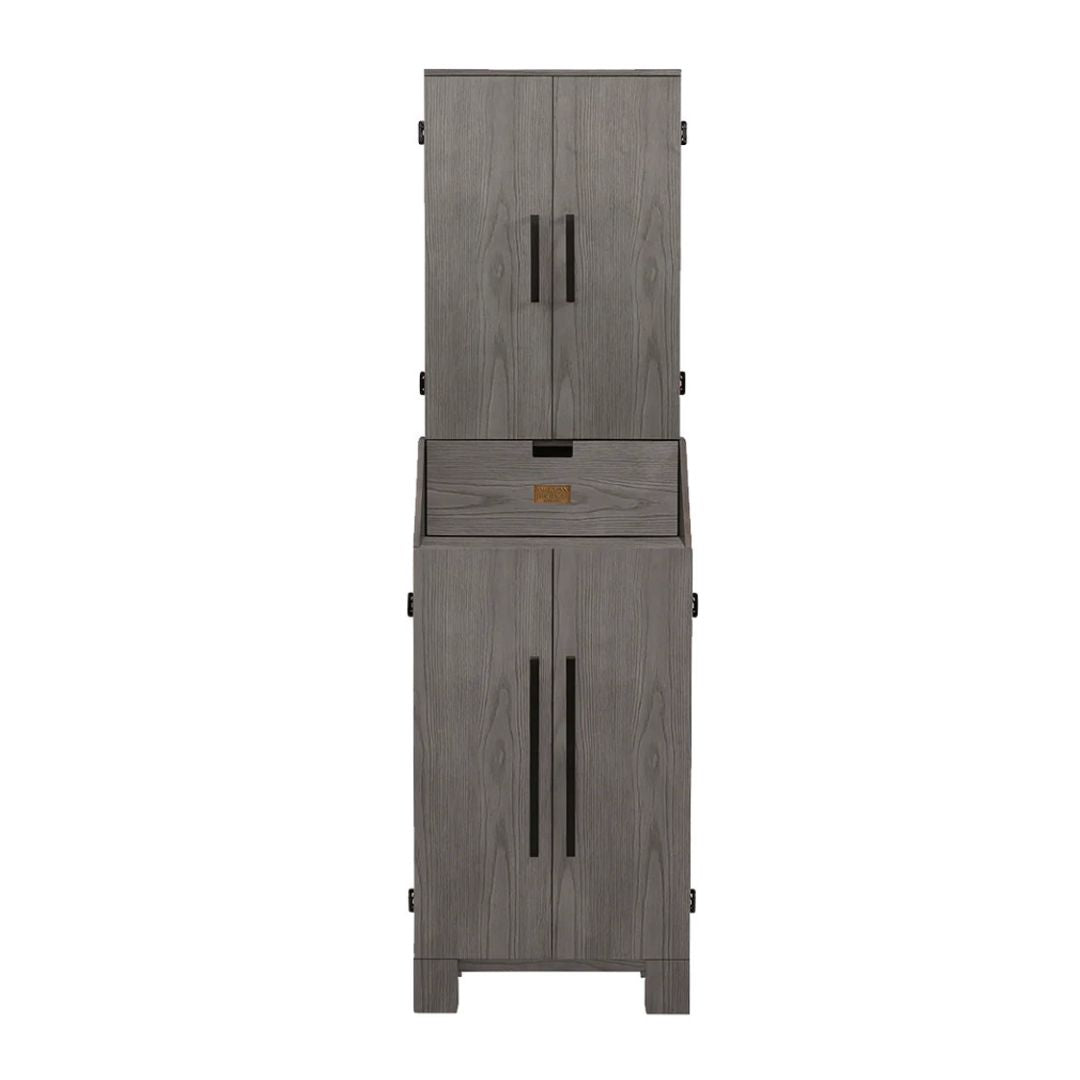 American Heritage Alta Standup Dart Cabinet - Charcoal