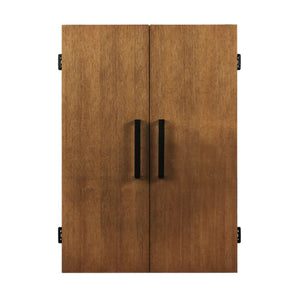 American Heritage Alta Dartboard Cabinet - Brushed Walnut