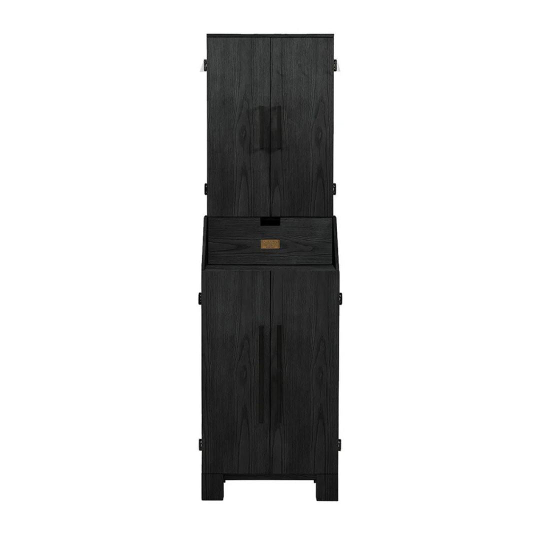 American Heritage Alta Standup Dart Cabinet - Black Ash