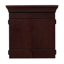 American Heritage Athos Dartboard Cabinet - Espresso