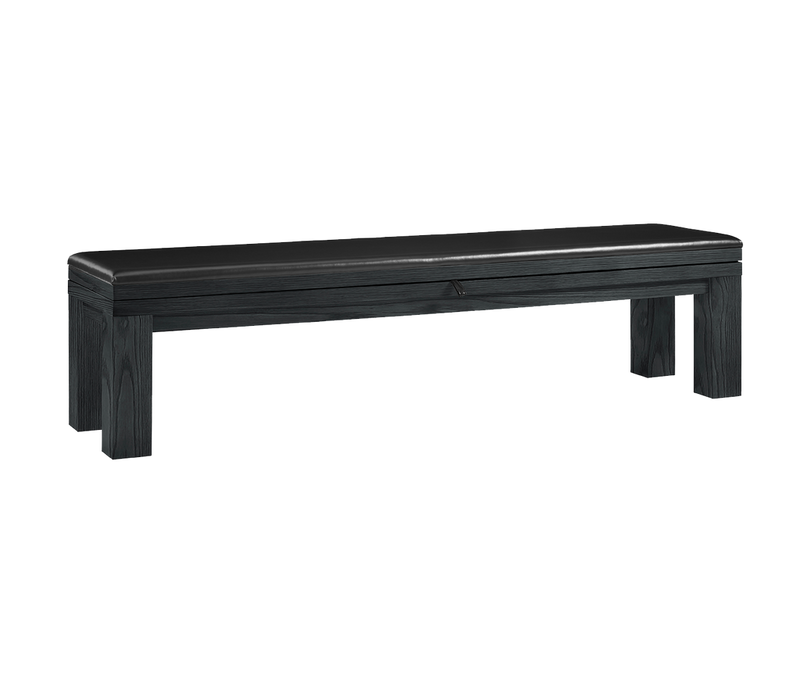 American Heritage Alta Multi-functional Storage Bench - Black Ash