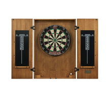 American Heritage Alta Dartboard Cabinet - Brushed Walnut