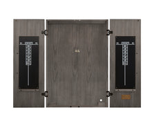 American Heritage Alta Dartboard Cabinet - Charcoal