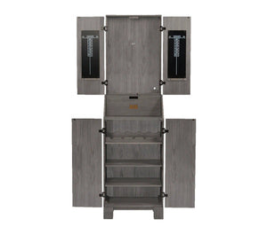 American Heritage Alta Standup Dart Cabinet - Charcoal