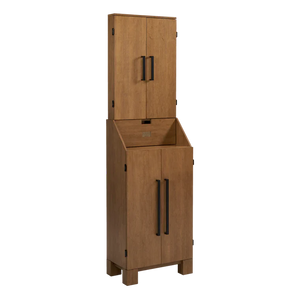 American Heritage Alta Standup Dart Cabinet - Brushed Walnut
