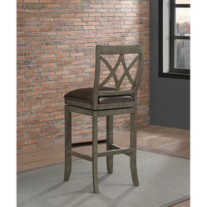 American Heritage Hadley Bar Height Stool - Glacier