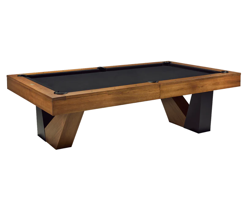 American Heritage Annex Pool Table - Brushed Walnut