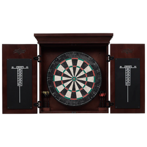 American Heritage Athos Dartboard Cabinet - Espresso