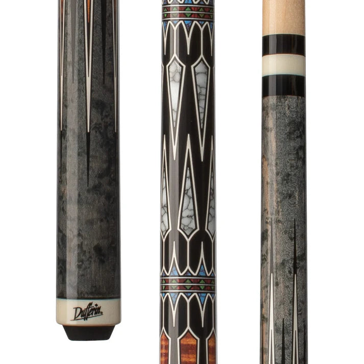 Dufferin D-SE47 Grey Birdseye & Curly Maple Pool Cue