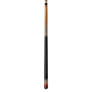 Lucasi Custom Antique Birdseye Maple Pool Cue w/ Cocobolo and Black Linen Wrap by Cue & Case