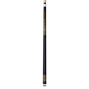 Players G-4135 Black with White Recon Diamond Pool Cue