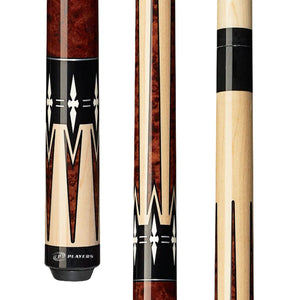 Players G-2290 Cherry & Natural Pool Cue