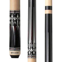 Players G-3402 Natural Birdseye & Black Pool Cue