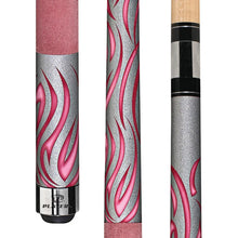 Players F-2780 Pink Flames Pool Cue