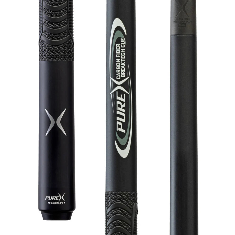 Pure X Carbon Fiber Break Pool Cue by Cue & Case