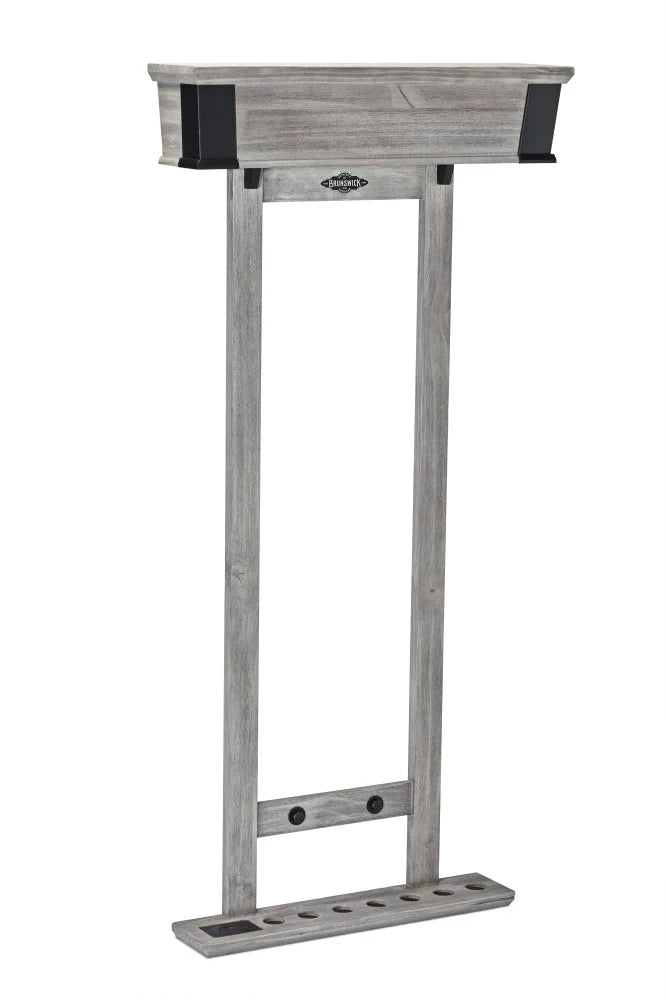 Brunswick Canton Wall Rack - Rustic Grey