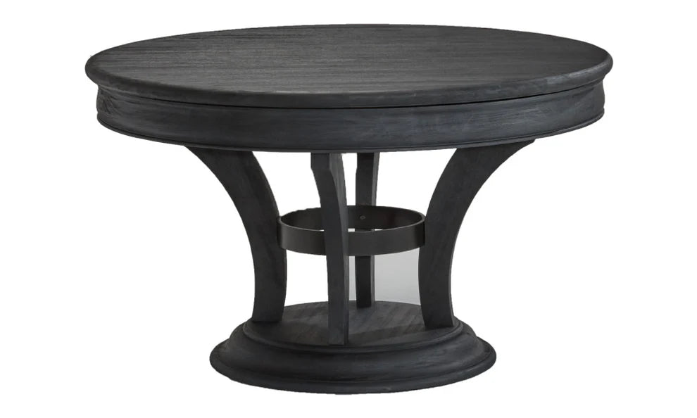 Brunswick Centennial Game Table - Black Wired Brush