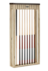 Brunswick The Henderson Cue Rack - Two Tone Aged Linen / Walnut