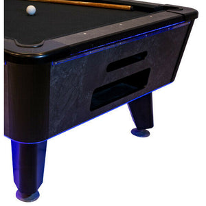 Coin Pool Table 6-9 ft | Great American Black Beauty