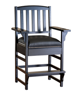 American Heritage King Chair - Black