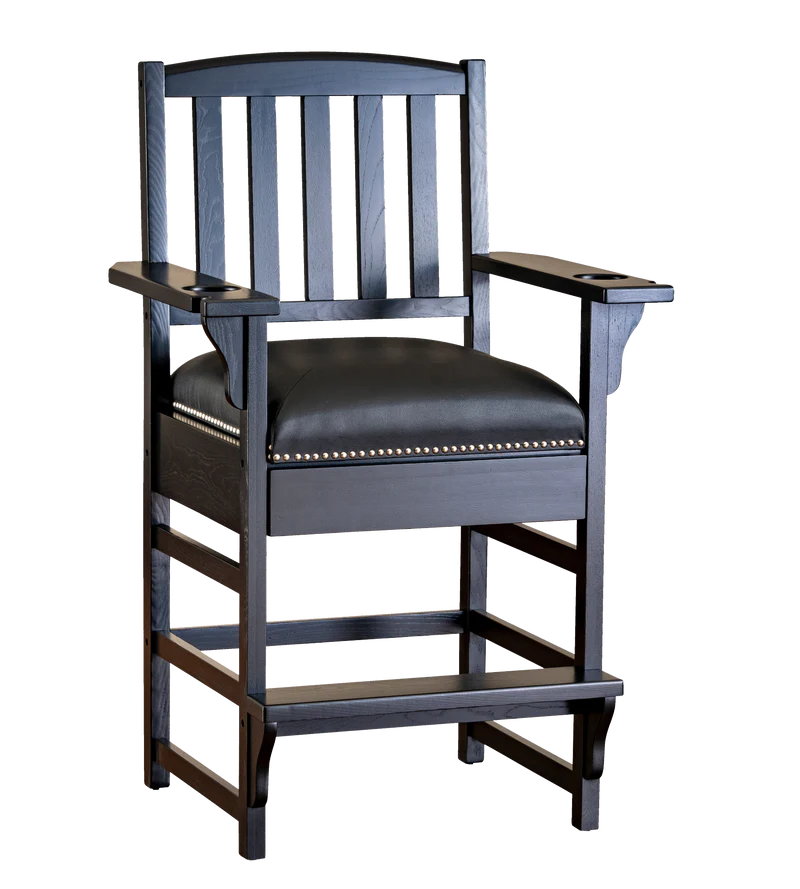 American Heritage King Chair - Black